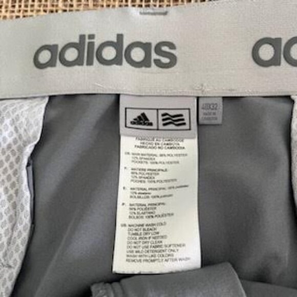 Golf Pants Adidas Men's Size 40 x 32 Gray Active Wear - Picture 3 of 8